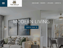 Tablet Screenshot of hillsofdiamondbarapts.com